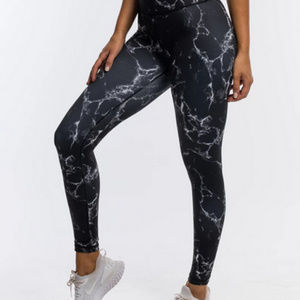 Echt Marble Scrunch Leggings 
